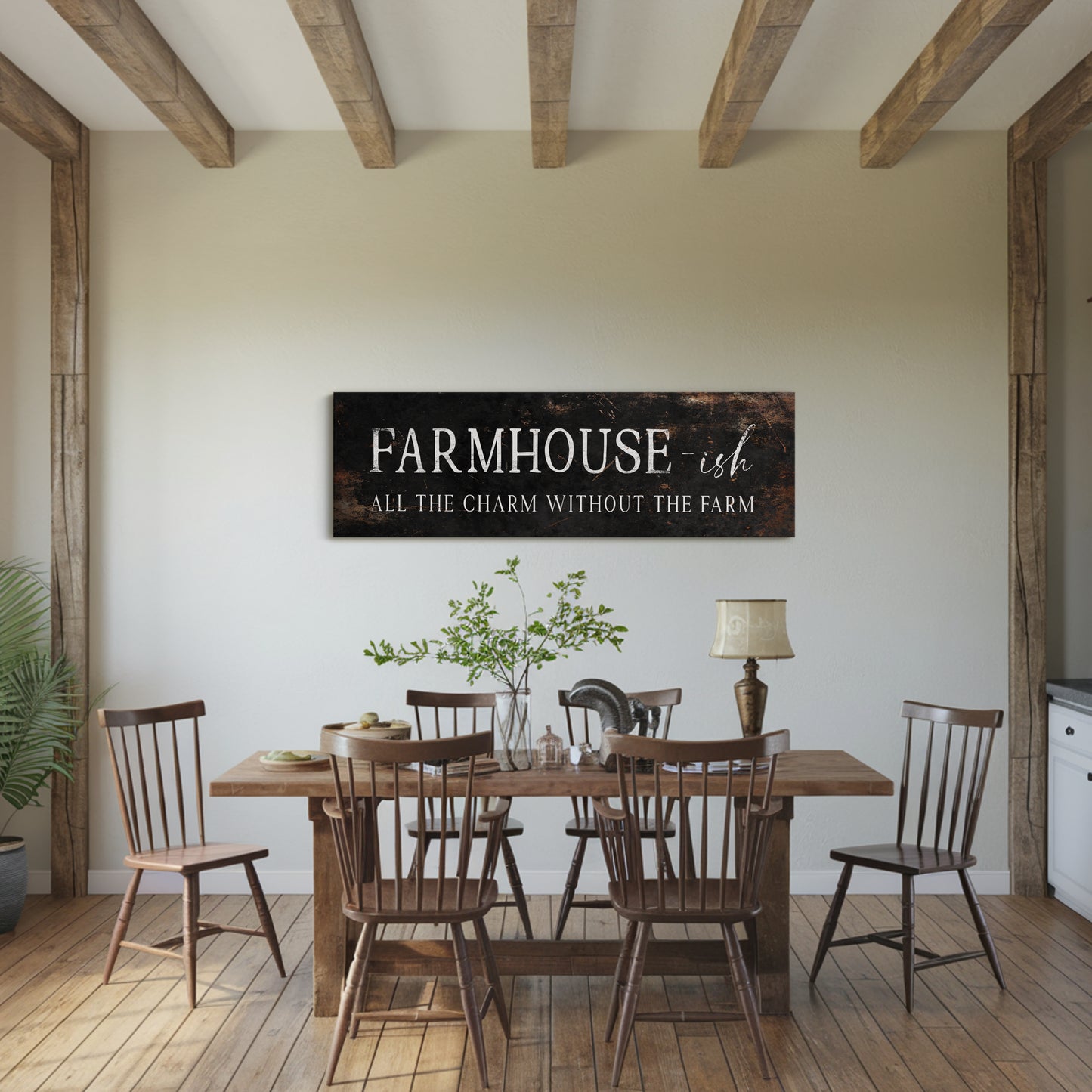 Farmhouse-ish - All the charm without the farm - dark