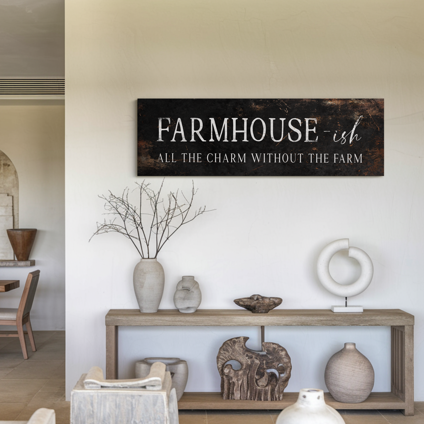 Farmhouse-ish - All the charm without the farm - dark